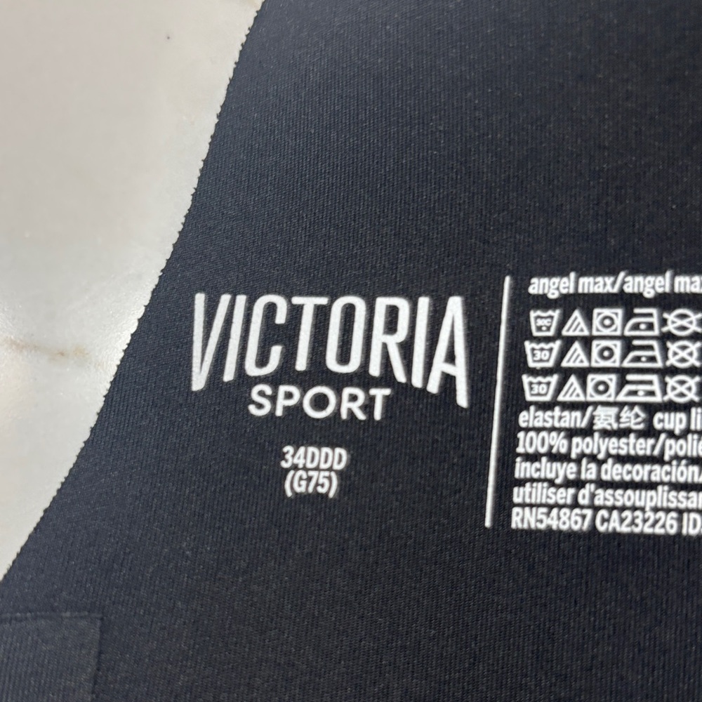 Victoria's Secret Black Sports Bra - Picture 7 of 11